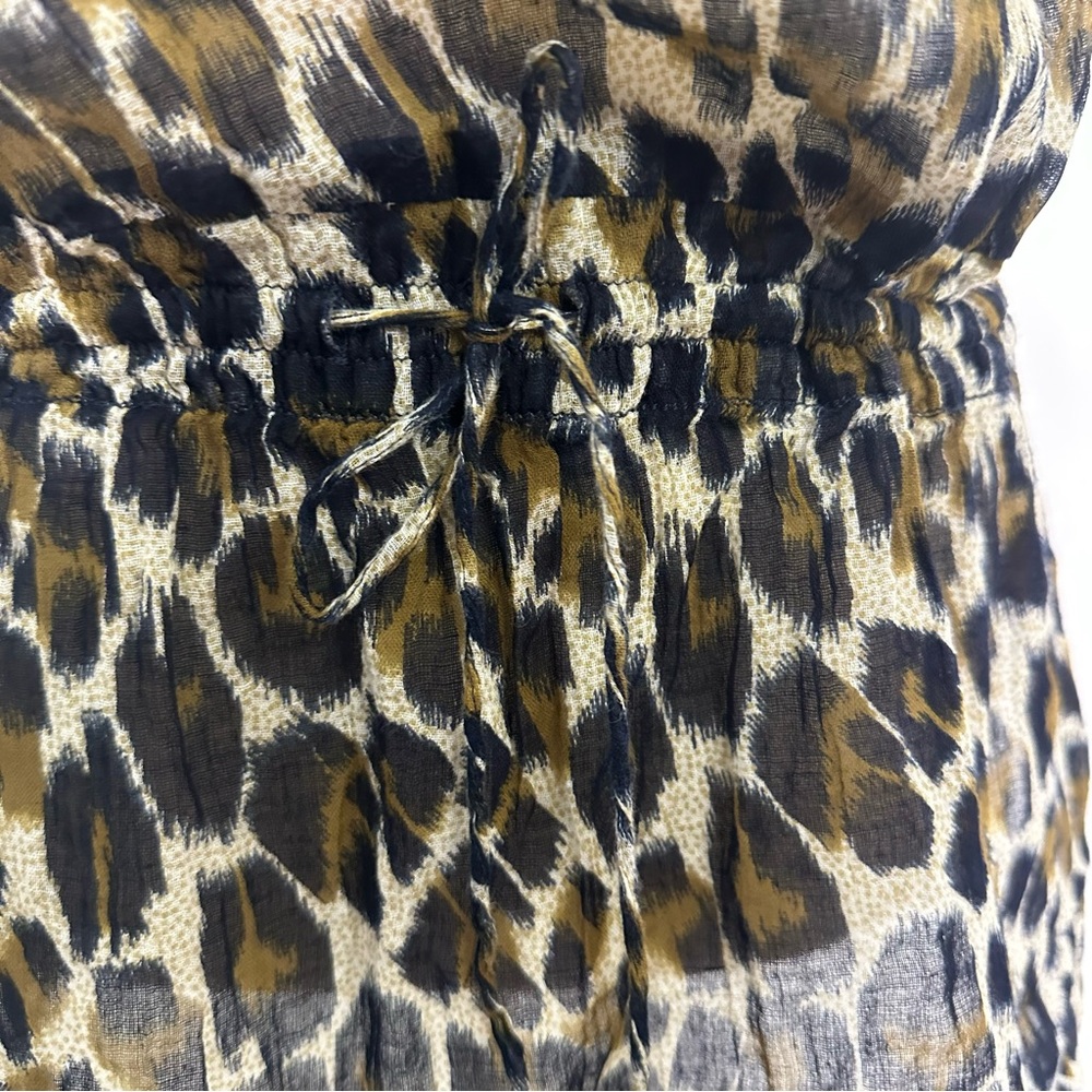 Forever21 animal print strapless top cover up Medium - Picture 9 of 16